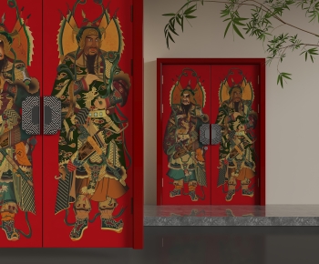 Chinese Style Double Door-ID:492919929