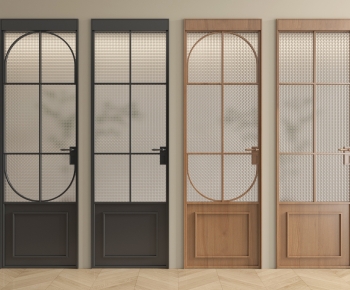 French Style Single Door-ID:803042892