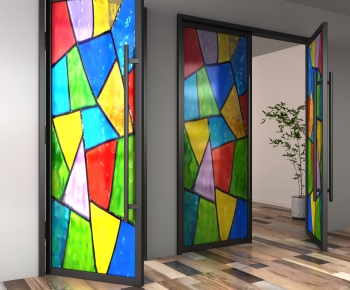 Modern Single Door-ID:319879189