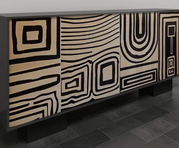 Modern Side Cabinet-ID:770672089