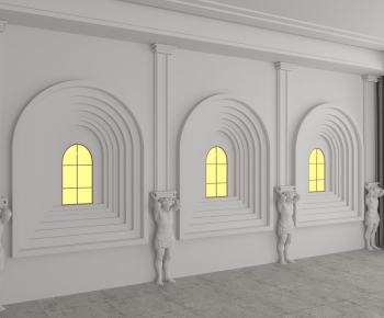 European Style TV Wall-ID:805408005