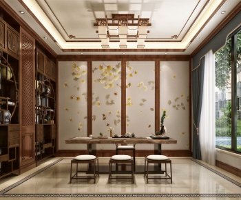 New Chinese Style Tea House-ID:894701001