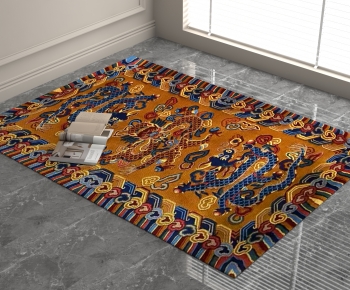 New Chinese Style The Carpet-ID:673712979