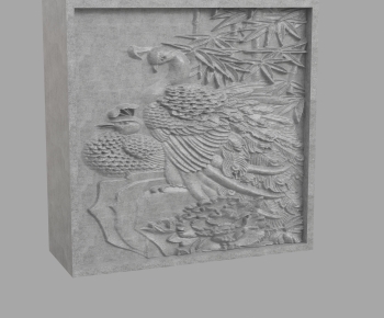 New Chinese Style Stone Carving-ID:531425005