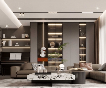 Modern A Living Room-ID:330130106