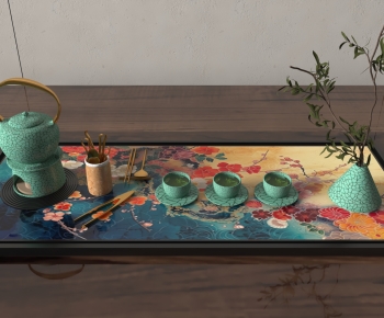 New Chinese Style Tea Set-ID:862991099