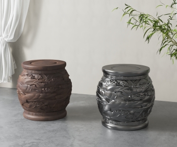 New Chinese Style Stool-ID:368505004