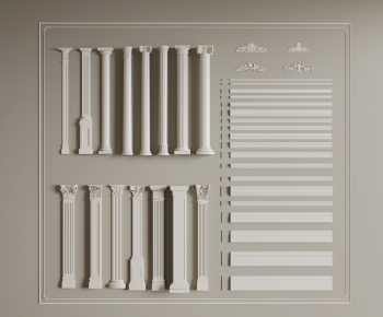 French Style Roman Pillar-ID:539971112