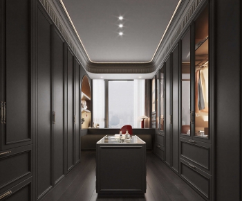 French Style Clothes Storage Area-ID:482644085