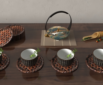 New Chinese Style Tea Set-ID:591095929