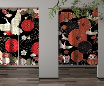Japanese Style Door Curtain-ID:323271046