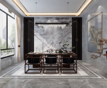 New Chinese Style Tea House-ID:106560953