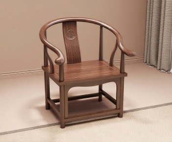 New Chinese Style Lounge Chair-ID:618720054