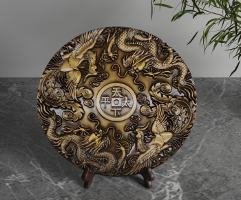 New Chinese Style Decorative Set-ID:527666097