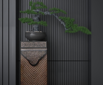 New Chinese Style Bonsai-ID:385238898