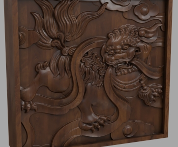 New Chinese Style Sculpture-ID:344146973