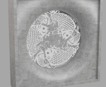 New Chinese Style Wall Facing-ID:425374038