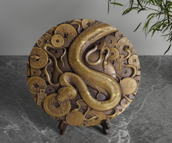 New Chinese Style Decorative Set-ID:690623044