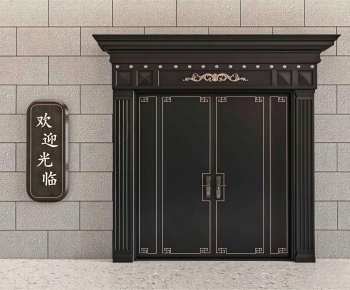 New Chinese Style Gate-ID:808839843