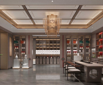 New Chinese Style Tea Shop-ID:707062018