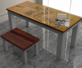 New Chinese Style Leisure Table And Chair-ID:960228925