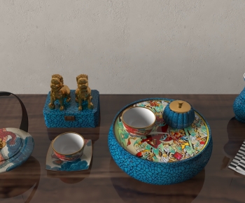 New Chinese Style Tea Set-ID:675538067