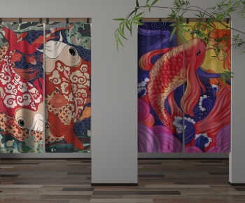 Japanese Style Door Curtain-ID:289447071