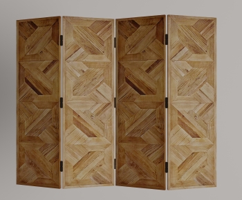 Nordic Style Wooden Screen Partition-ID:790920352