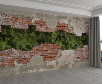 Industrial Style TV Wall-ID:446144103