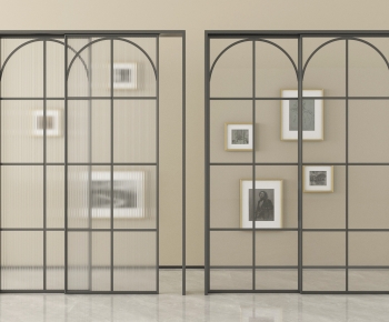 French Style Sliding Door-ID:364537952