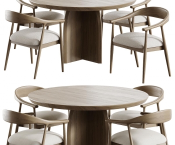 Modern Dining Table And Chairs-ID:202014925