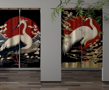 Japanese Style Door Curtain-ID:283972981