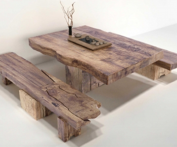 Wabi-sabi Style Tea Tables And Chairs-ID:431056981