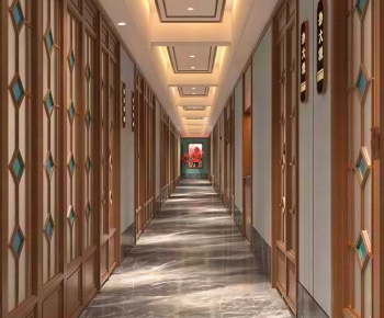 New Chinese Style Corridor-ID:719041111