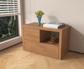 Nordic Style Bedside Cupboard-ID:132363089