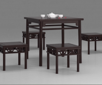 New Chinese Style Leisure Table And Chair-ID:781831988
