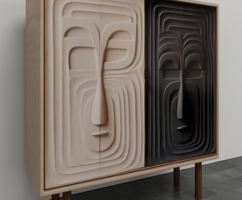 Modern Side Cabinet-ID:952570926