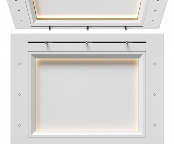 Modern Suspended Ceiling-ID:498648889