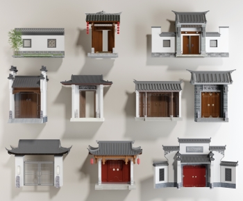 Chinese Style Gate-ID:782126906