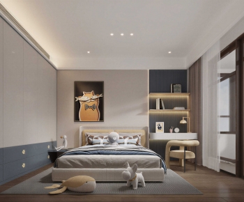 Modern Boy's Room And Son's Room-ID:375397927