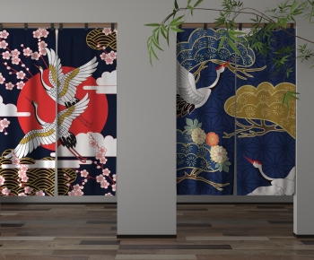 Japanese Style Door Curtain-ID:306267989