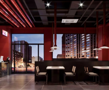 Modern Barbecue Restaurant-ID:833748101