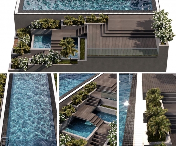 Modern Swimming Pool-ID:952720639