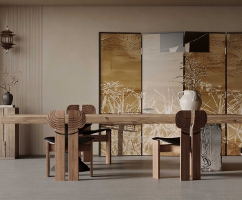 Modern Dining Table And Chairs-ID:717220072