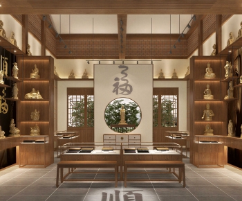 New Chinese Style Exhibition Hall-ID:188030001