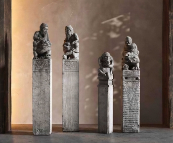 New Chinese Style Column-ID:445700887