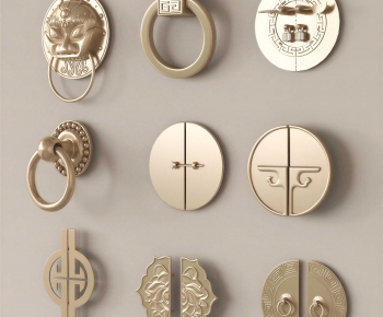 Chinese Style Door Handle-ID:671195035