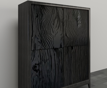 Wabi-sabi Style Side Cabinet-ID:366347078