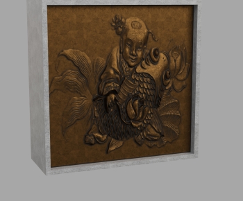 New Chinese Style Sculpture-ID:868930854