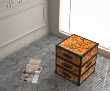 Chinese Style Side Cabinet-ID:837366106